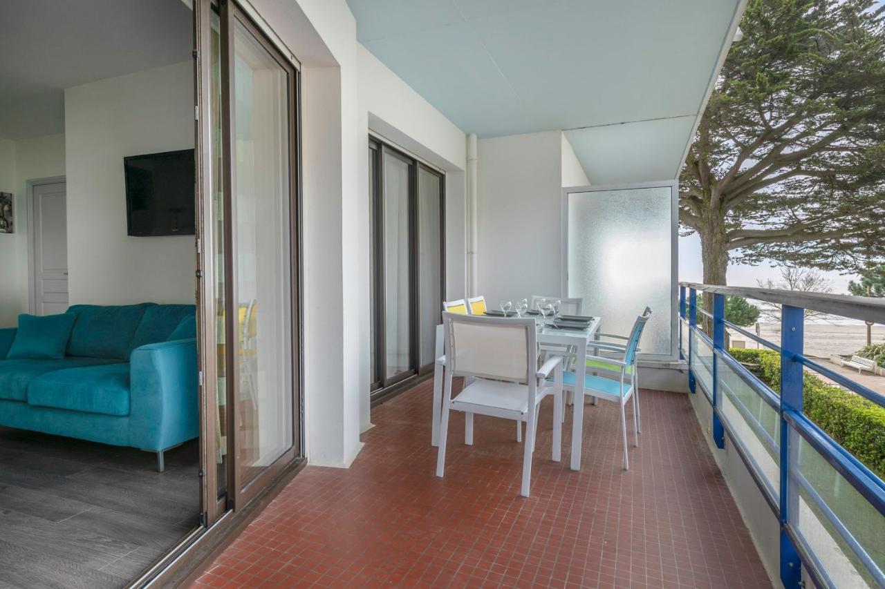 Appart 4 Adultes 2 Enfants - Acces Plage Direct Le Pouliguen Exteriör bild